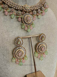 Chhaya Faux Kundan Necklace Sets - SOKORA JEWELSChhaya Faux Kundan Necklace Sets