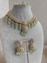 Chhaya Faux Kundan Necklace Sets - SOKORA JEWELSChhaya Faux Kundan Necklace Sets