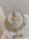 Chhaya Faux Kundan Necklace Sets - SOKORA JEWELSChhaya Faux Kundan Necklace Sets