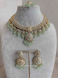 Chhaya Faux Kundan Necklace Sets - SOKORA JEWELSChhaya Faux Kundan Necklace Sets