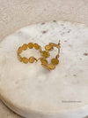 Chunky Coin Hoops - SOKORA JEWELSChunky Coin Hoops