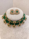 Chunky Green Choker Set - SOKORA JEWELSChunky Green Choker Set