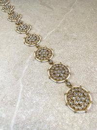 Clear Crystal Hair Plait - SOKORA JEWELSClear Crystal Hair Plait