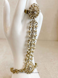 Clear Crystal Hand harness - SOKORA JEWELSClear Crystal Hand harness