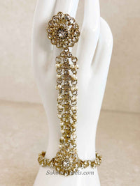 Clear Crystal Hand harness - SOKORA JEWELSClear Crystal Hand harness