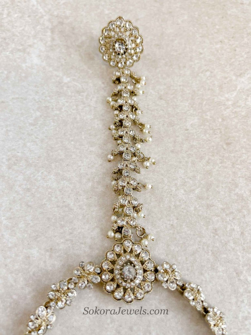 Clear Crystal Hand harness - SOKORA JEWELSClear Crystal Hand harness