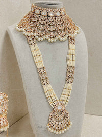 Clearance: Jemima Gold Plated Kundan Set - SOKORA JEWELSClearance: Jemima Gold Plated Kundan Set