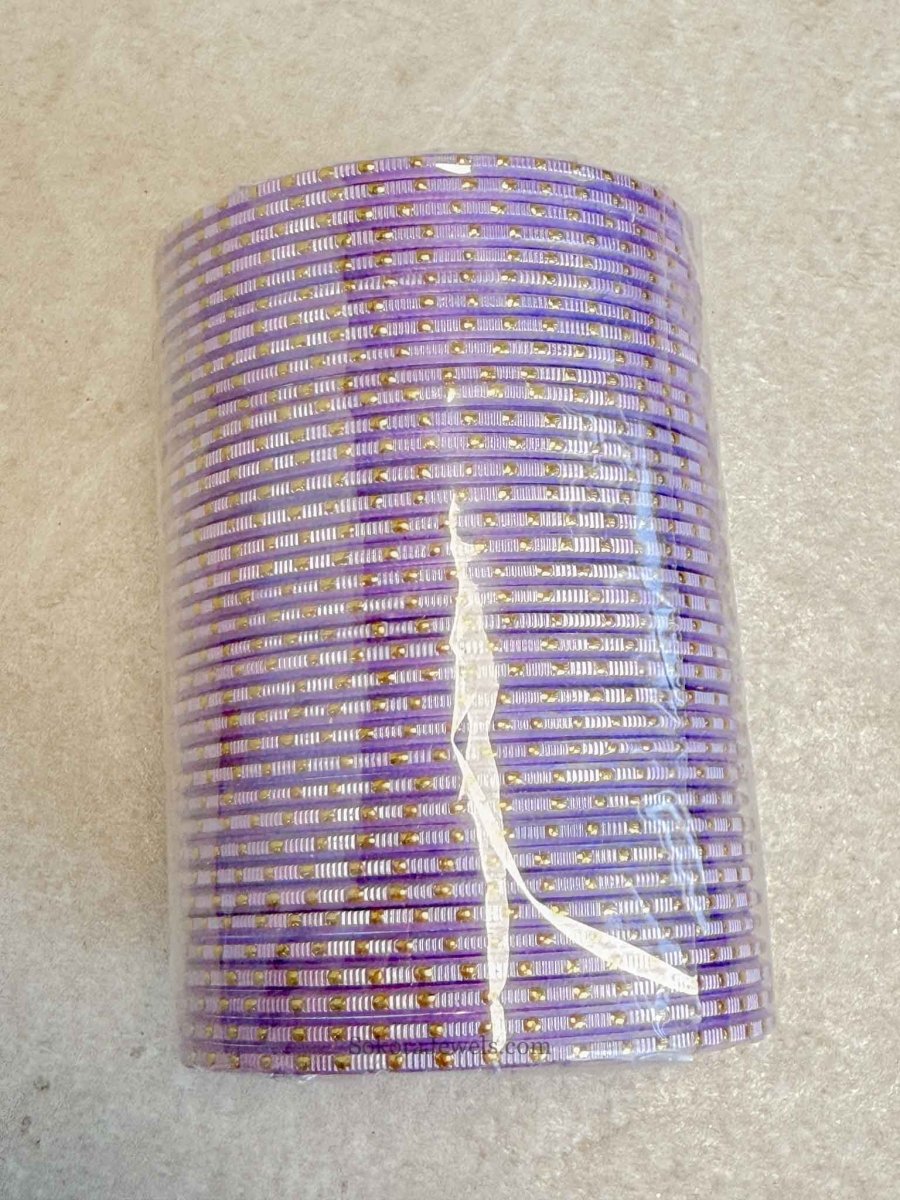 Clearance Light Purple Bangles - SOKORA JEWELSClearance Light Purple BanglesBANGLES