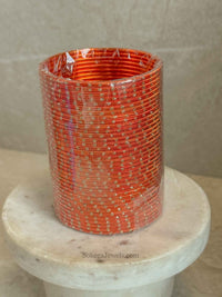 Clearance Orange Bangles - SOKORA JEWELSClearance Orange BanglesBANGLES