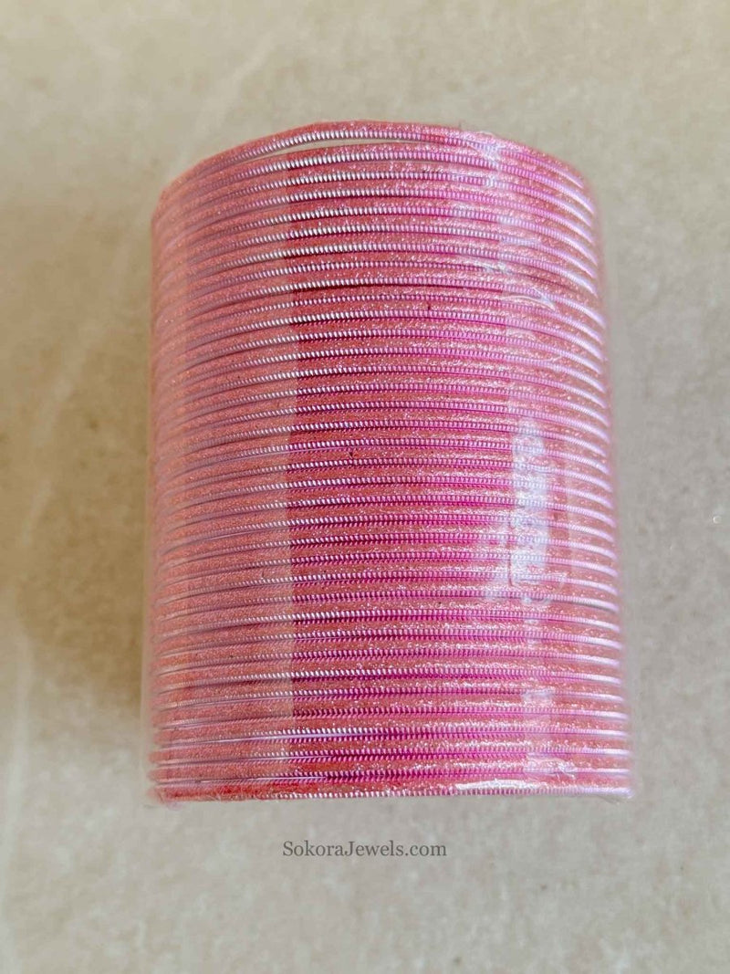 Clearance Pink Bangles - SOKORA JEWELSClearance Pink BanglesBANGLES