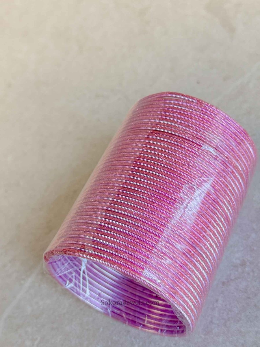 Clearance Pink Bangles - SOKORA JEWELSClearance Pink BanglesBANGLES