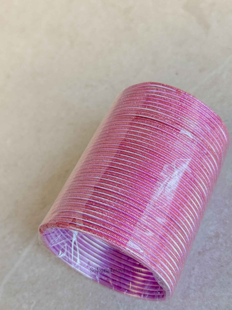 Clearance Pink Bangles - SOKORA JEWELSClearance Pink BanglesBANGLES