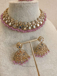 Colourful Mirrored Necklace sets - SOKORA JEWELSColourful Mirrored Necklace setsNECKLACE SETS