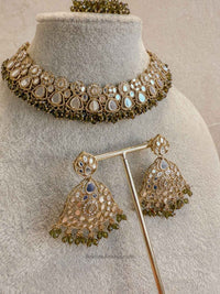 Colourful Mirrored Necklace sets - SOKORA JEWELSColourful Mirrored Necklace setsNECKLACE SETS