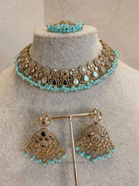 Colourful Mirrored Necklace sets - SOKORA JEWELSColourful Mirrored Necklace setsNECKLACE SETS