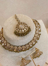 Colourful Mirrored Necklace sets - SOKORA JEWELSColourful Mirrored Necklace setsNECKLACE SETS