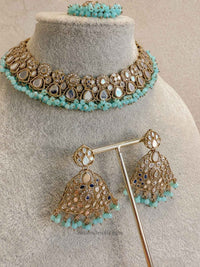 Colourful Mirrored Necklace sets - SOKORA JEWELSColourful Mirrored Necklace setsNECKLACE SETS