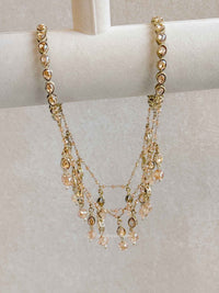 Connected Golden Droplet Bangle - SOKORA JEWELSConnected Golden Droplet BangleBANGLES