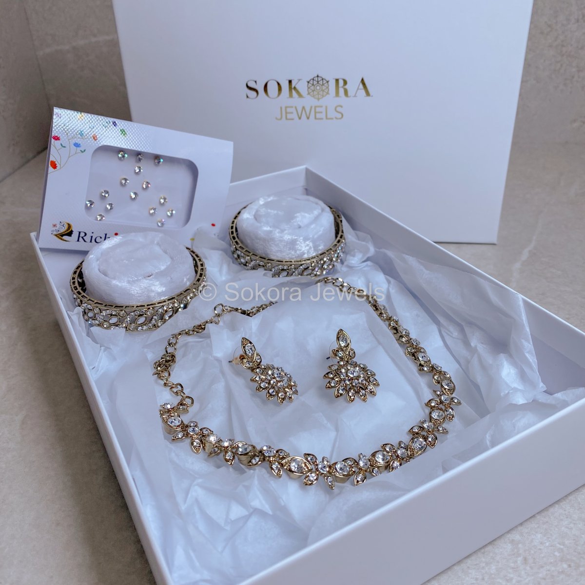 Corrina Gift Box Set - Clear - SOKORA JEWELSCorrina Gift Box Set - Clear