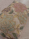 Cream & Pastel Floral Clutch Bag - SOKORA JEWELSCream & Pastel Floral Clutch Bag