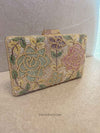 Cream & Pastel Floral Clutch Bag - SOKORA JEWELSCream & Pastel Floral Clutch Bag