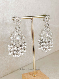 Crystal Chandelier Drop Earrings - SOKORA JEWELSCrystal Chandelier Drop Earrings