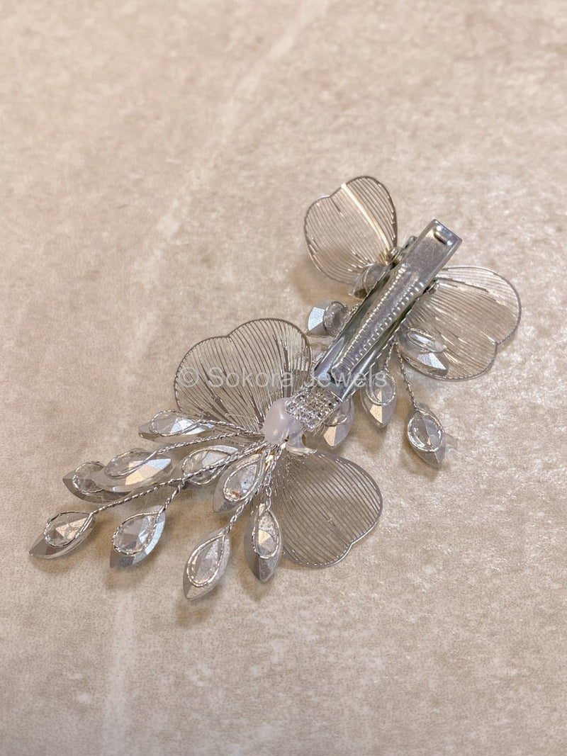 Crystal Detail Alligator Hair Clips - SOKORA JEWELSCrystal Detail Alligator Hair Clips