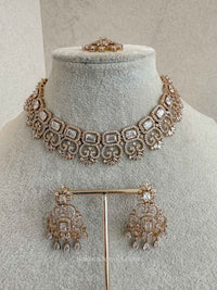 Cynthia Diamante Necklace Set - SOKORA JEWELSCynthia Diamante Necklace SetNECKLACE SETS