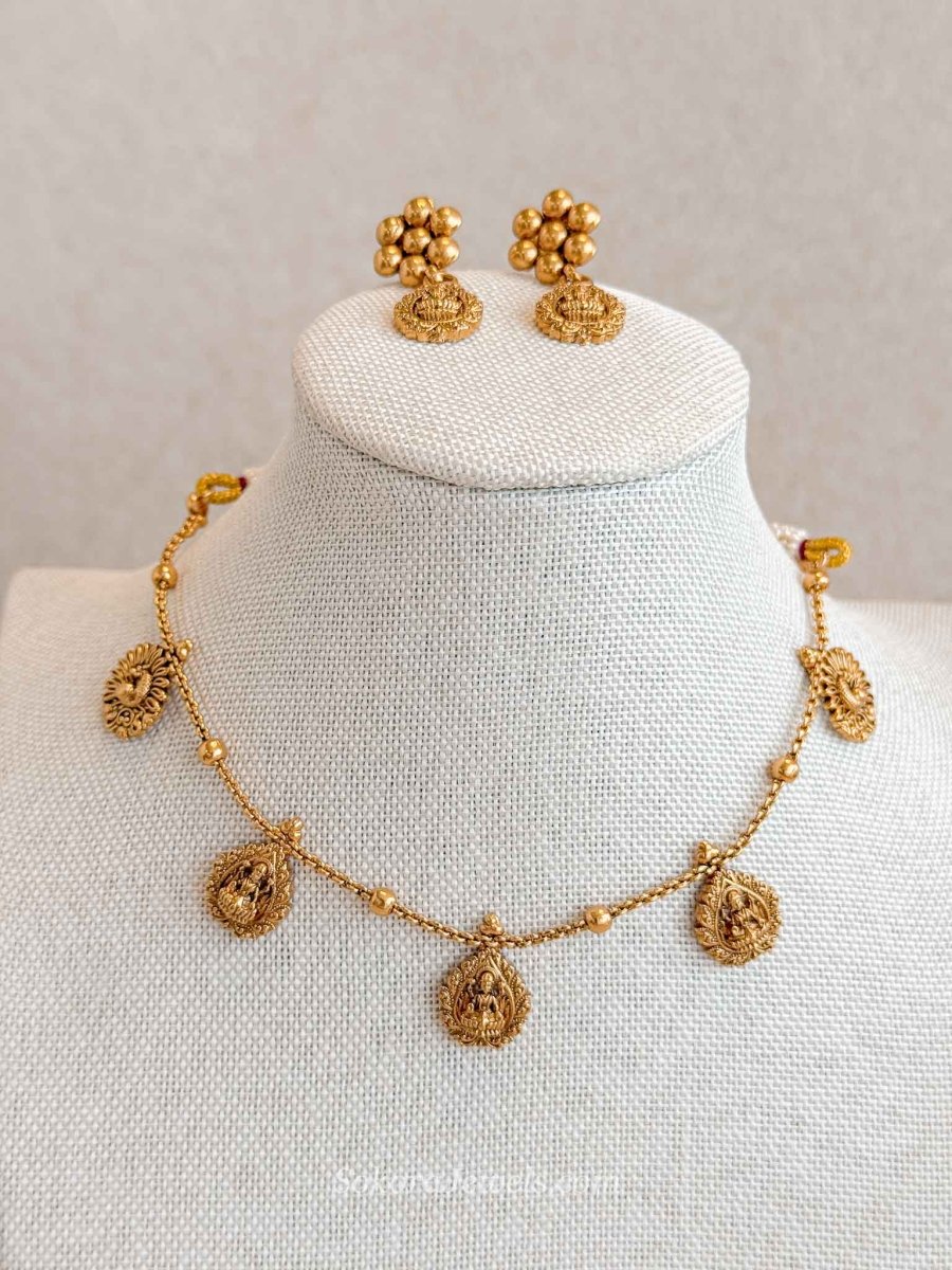 Dainty Lakshmi Motif Set - SOKORA JEWELSDainty Lakshmi Motif Set