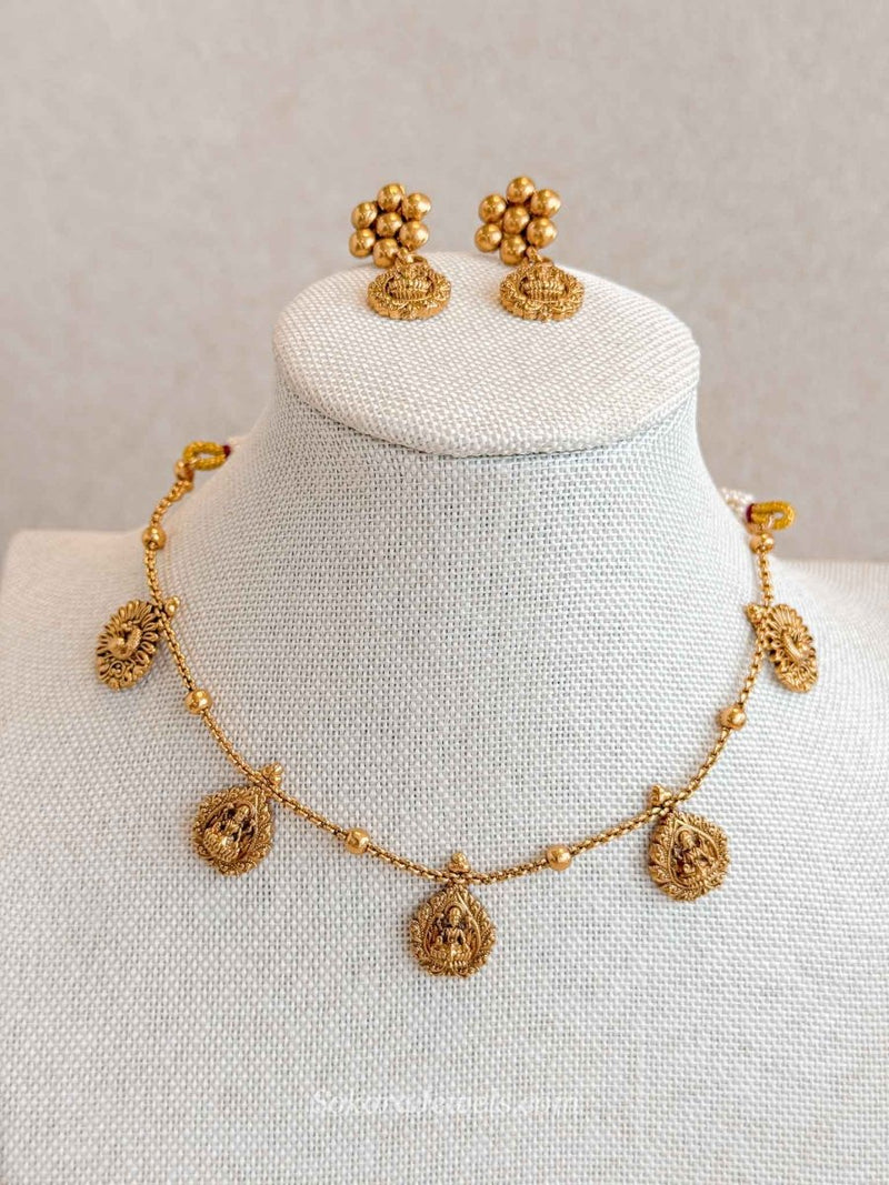 Dainty Lakshmi Motif Set - SOKORA JEWELSDainty Lakshmi Motif Set
