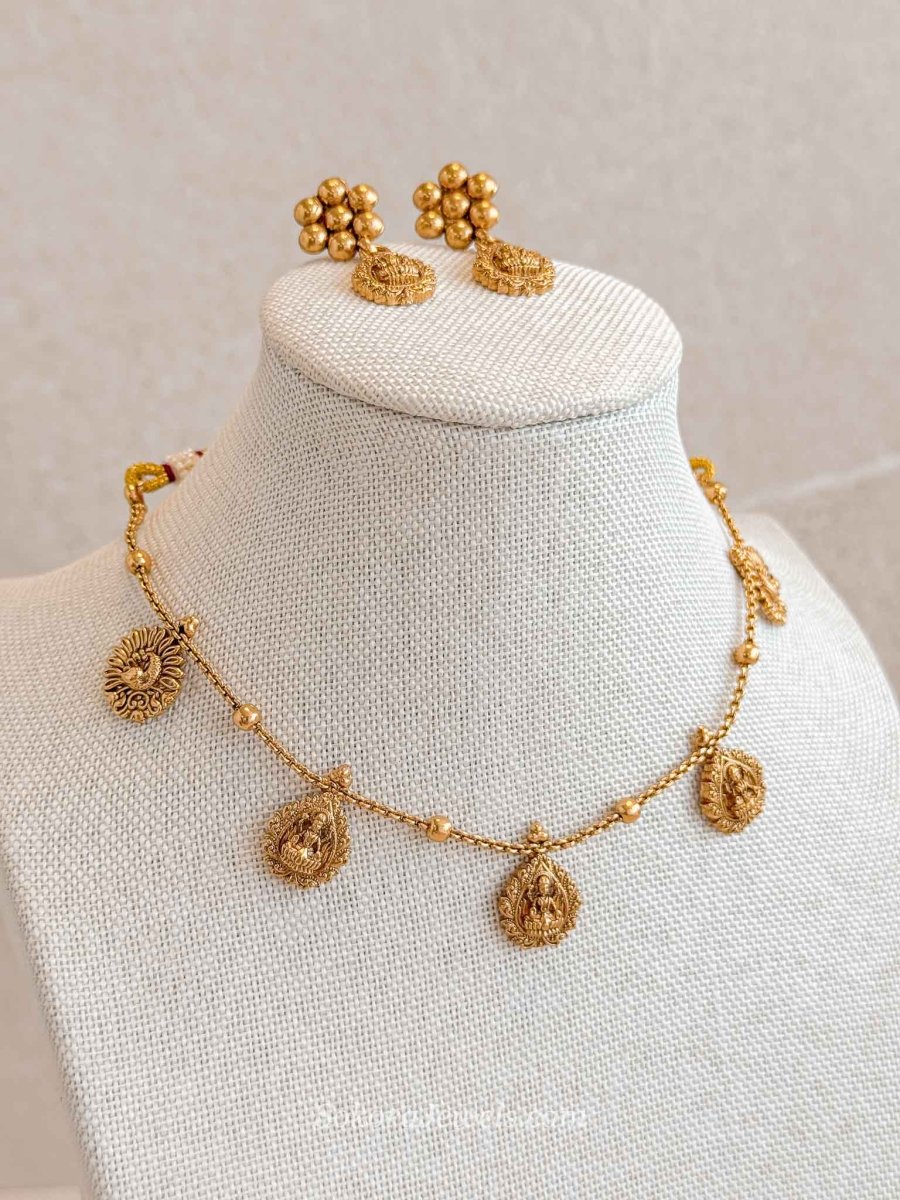 Dainty Lakshmi Motif Set - SOKORA JEWELSDainty Lakshmi Motif Set