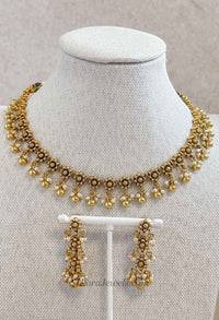 Daisy Floral Gold Plated Necklace & Earring Set - SOKORA JEWELSDaisy Floral Gold Plated Necklace & Earring Set