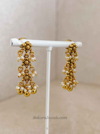 Daisy Floral Gold Plated Necklace & Earring Set - SOKORA JEWELSDaisy Floral Gold Plated Necklace & Earring Set