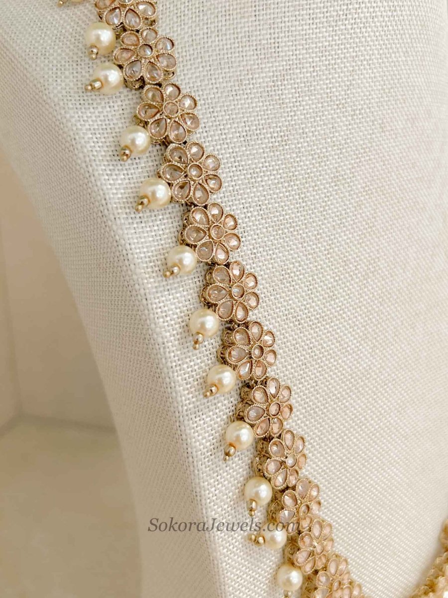 Daisy Midi Mala - Champagne - SOKORA JEWELSDaisy Midi Mala - Champagne