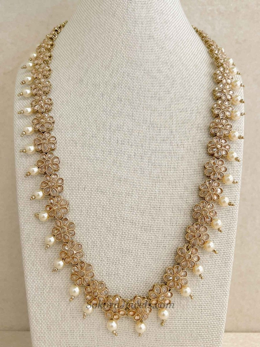 Daisy Midi Mala - Champagne - SOKORA JEWELSDaisy Midi Mala - Champagne