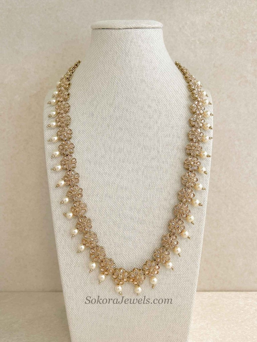 Daisy Midi Mala - Champagne - SOKORA JEWELSDaisy Midi Mala - Champagne
