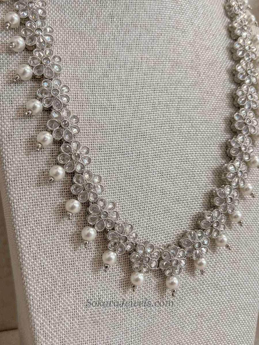 Daisy Midi Mala - Silver - SOKORA JEWELSDaisy Midi Mala - Silver