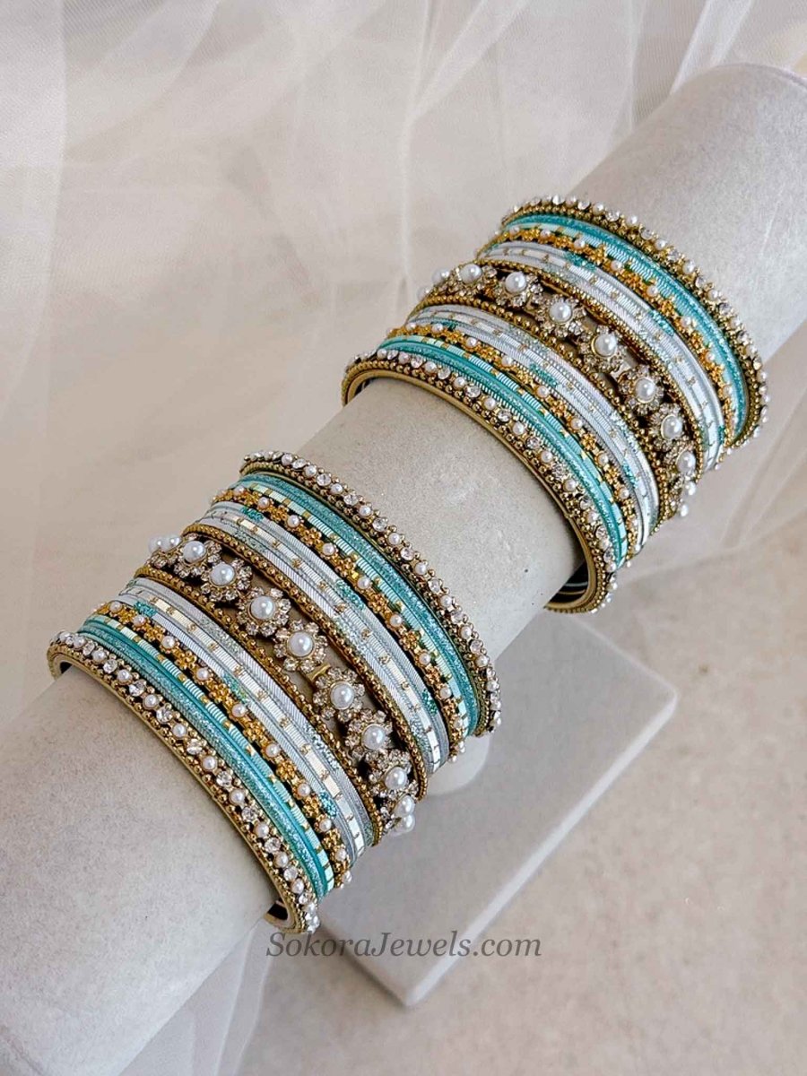 Daisy Soft Ombre Bangles Set - SOKORA JEWELSDaisy Soft Ombre Bangles SetBANGLES