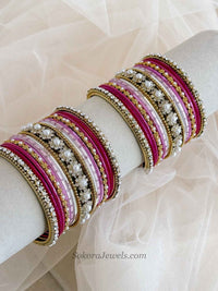 Daisy Soft Ombre Bangles Set - SOKORA JEWELSDaisy Soft Ombre Bangles SetBANGLES