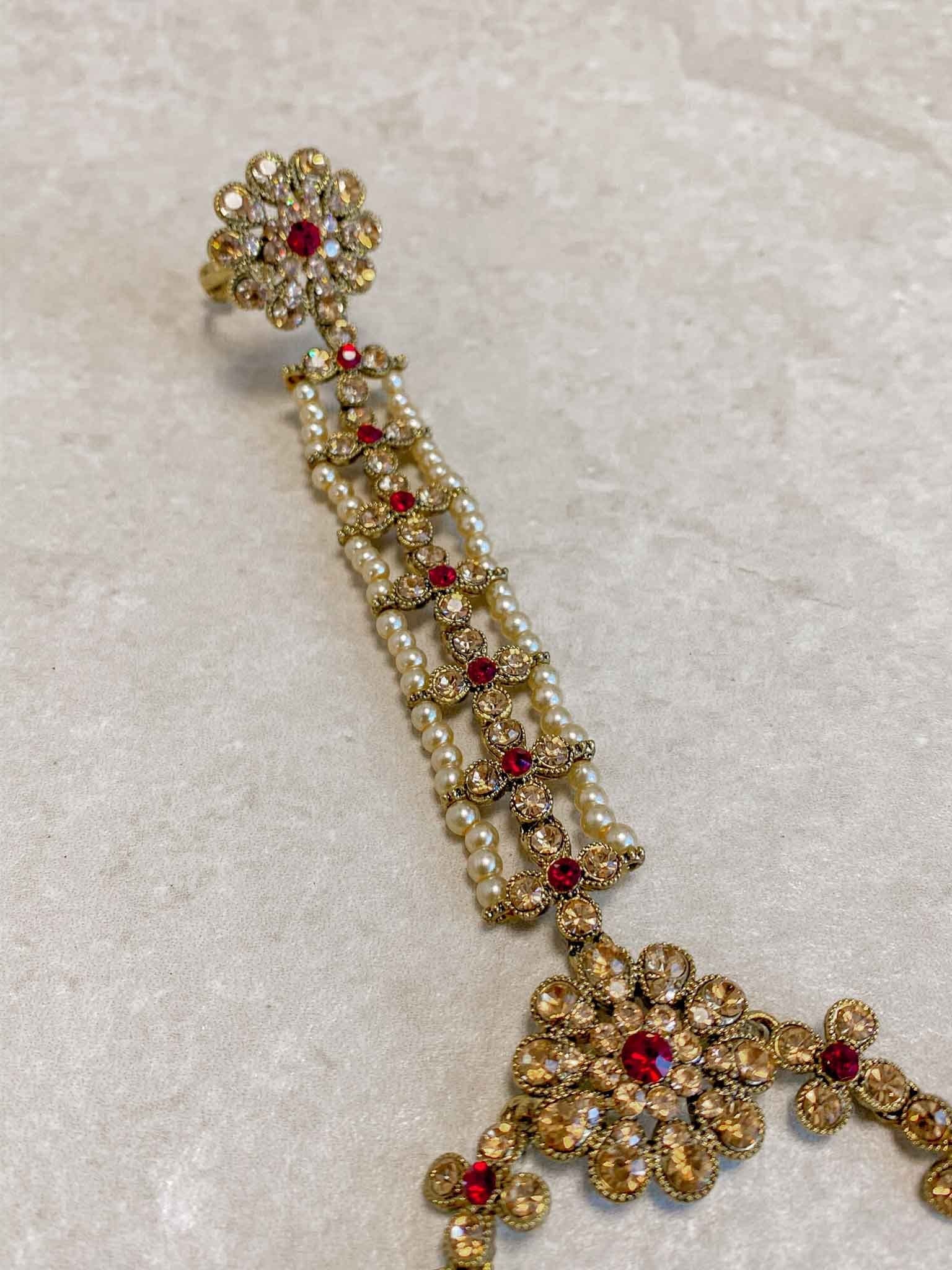 Hand Harness -  Maroon