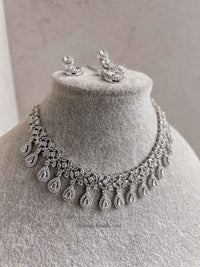 Diamante Droplet Set - SOKORA JEWELSDiamante Droplet SetNECKLACE SETS