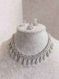 Diamante Droplet Set - SOKORA JEWELSDiamante Droplet SetNECKLACE SETS
