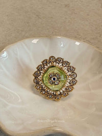 Diamond shape Gem Ring - SOKORA JEWELSDiamond shape Gem RingRING