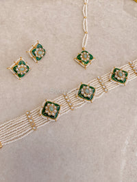 Dipi Choker Box Set - Greens - SOKORA JEWELSDipi Choker Box Set - GreensNECKLACE SETS