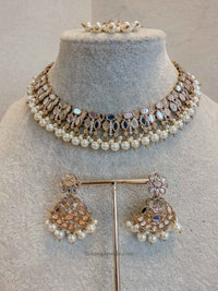 Eesha Mirrored Necklace sets - SOKORA JEWELSEesha Mirrored Necklace setsNECKLACE SETS