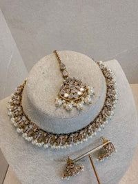 Eesha Mirrored Necklace sets - SOKORA JEWELSEesha Mirrored Necklace setsNECKLACE SETS