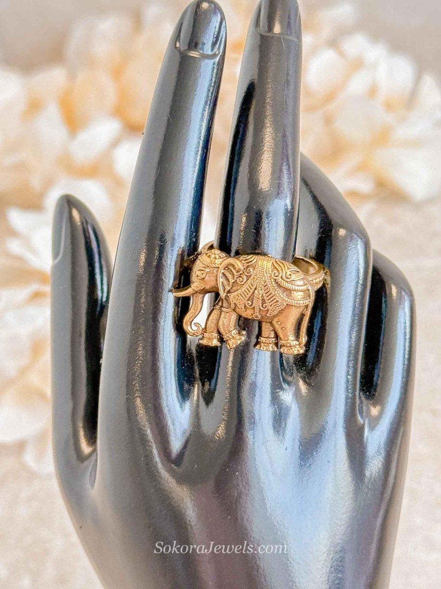 Elephant Motif Ring - SOKORA JEWELSElephant Motif RingRING