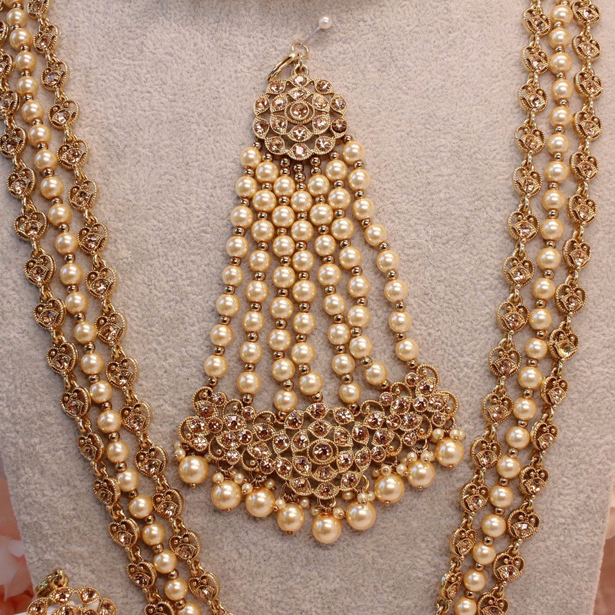 Emma Antique Gold Jhumar - SOKORA JEWELSEmma Antique Gold Jhumar