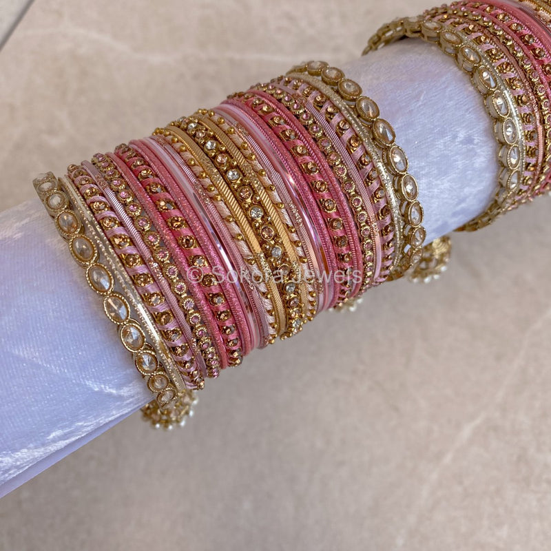 Enchanted Collection - Pretty Pinks - SOKORA JEWELSEnchanted Collection - Pretty PinksBANGLES