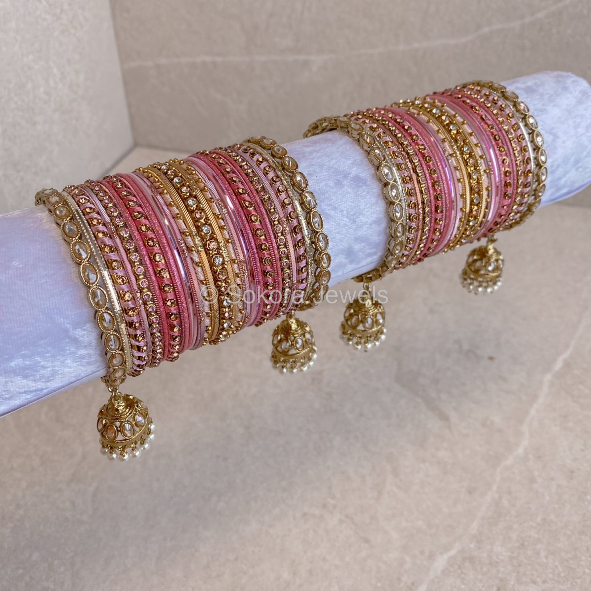 Enchanted Collection - Pretty Pinks - SOKORA JEWELSEnchanted Collection - Pretty PinksBANGLES